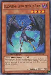 Blackwing - Shura the Blue Flame [GLD3-EN025] Common | Exor Games Dartmouth