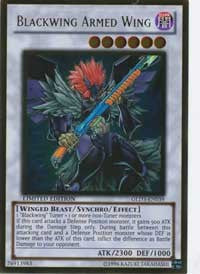 Blackwing Armed Wing [GLD3-EN039] Gold Rare | Exor Games Dartmouth