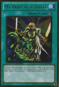 My Body as a Shield [GLD3-EN041] Gold Rare | Exor Games Dartmouth