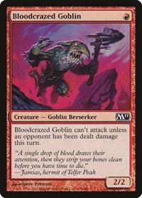 Bloodcrazed Goblin [Magic 2011] | Exor Games Dartmouth