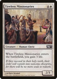 Tireless Missionaries [Magic 2011] | Exor Games Dartmouth