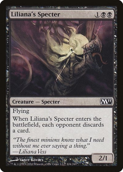 Liliana's Specter [Magic 2011] | Exor Games Dartmouth