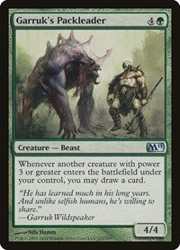 Garruk's Packleader [Magic 2011] | Exor Games Dartmouth