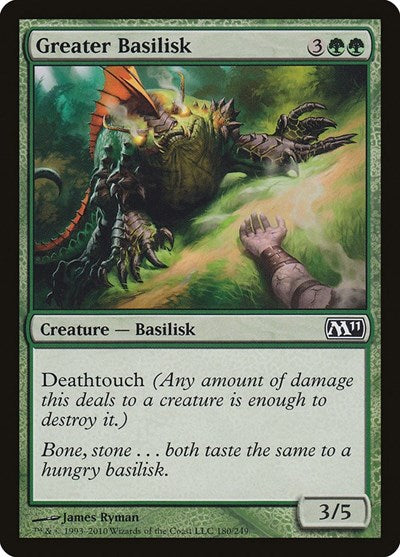 Greater Basilisk [Magic 2011] | Exor Games Dartmouth