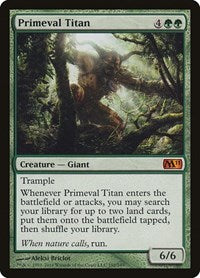 Primeval Titan [Magic 2011] | Exor Games Dartmouth