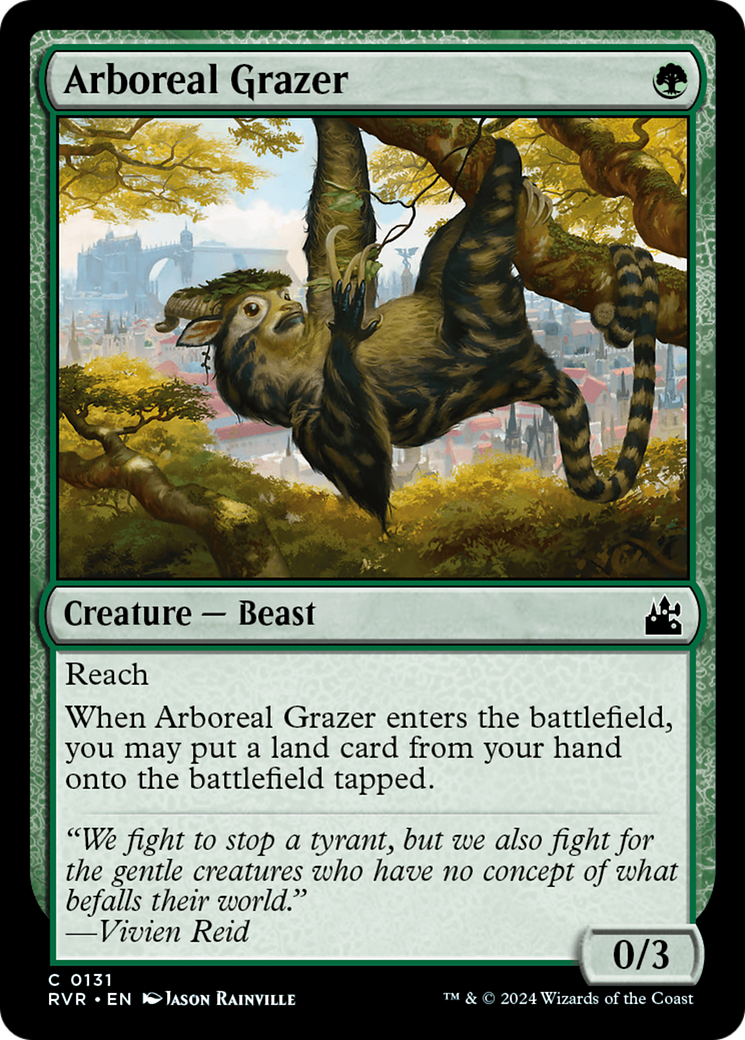 Arboreal Grazer [Ravnica Remastered] | Exor Games Dartmouth