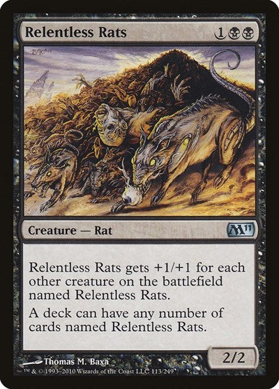 Relentless Rats [Magic 2011] | Exor Games Dartmouth