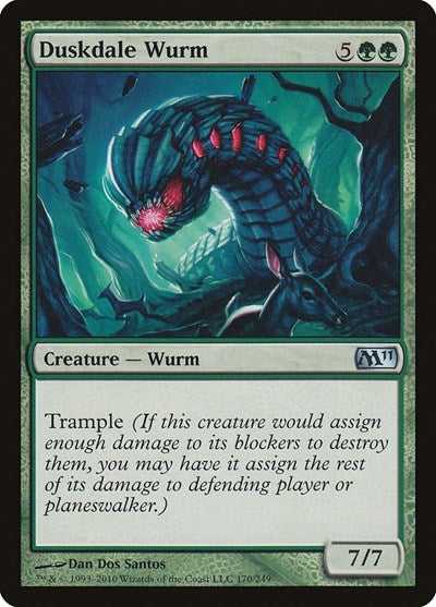 Duskdale Wurm [Magic 2011] | Exor Games Dartmouth