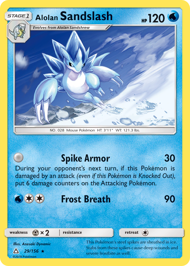 Alolan Sandslash (29/156) [Sun & Moon: Ultra Prism] | Exor Games Dartmouth