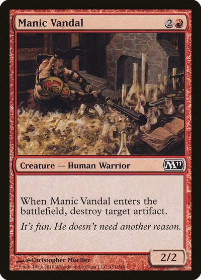 Manic Vandal [Magic 2011] | Exor Games Dartmouth