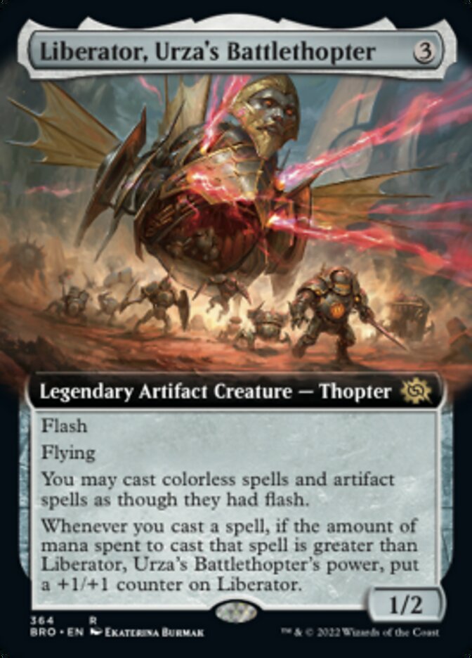 Liberator, Urza's Battlethopter (Extended Art) [The Brothers' War] | Exor Games Dartmouth