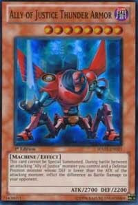 Ally of Justice Thunder Armor [HA02-EN021] Super Rare | Exor Games Dartmouth