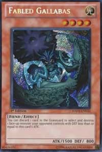 Fabled Gallabas [HA02-EN033] Secret Rare | Exor Games Dartmouth