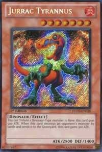 Jurrac Tyrannus [HA02-EN038] Secret Rare | Exor Games Dartmouth