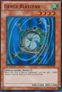 Genex Blastfan [HA02-EN043] Super Rare | Exor Games Dartmouth