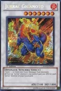 Jurrac Giganoto [HA02-EN057] Secret Rare | Exor Games Dartmouth