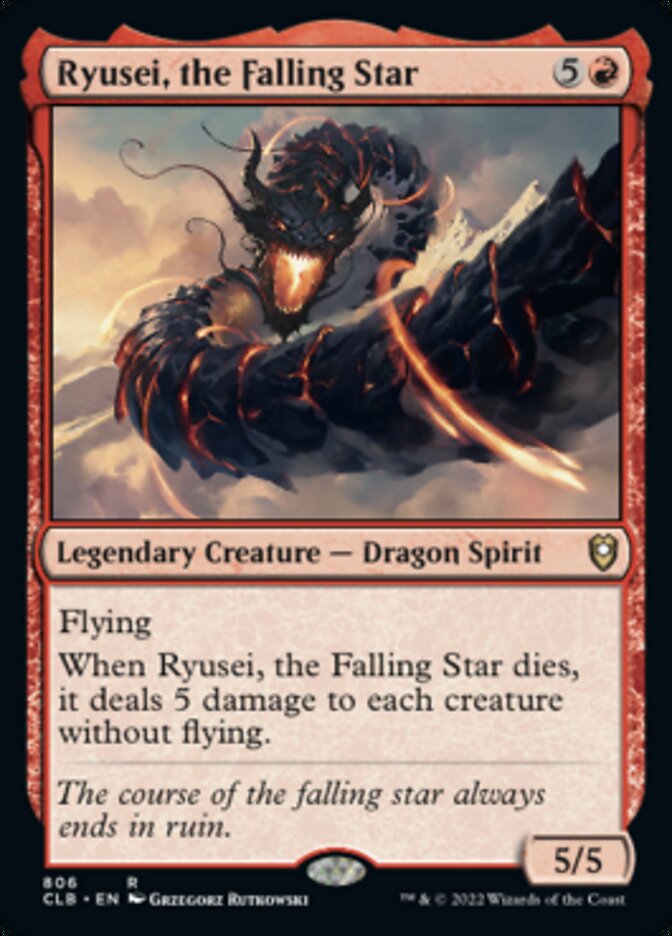 Ryusei, the Falling Star [Commander Legends: Battle for Baldur's Gate] | Exor Games Dartmouth