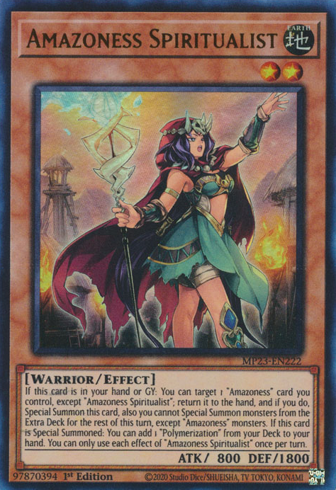 Amazoness Spiritualist [MP23-EN222] Ultra Rare | Exor Games Dartmouth