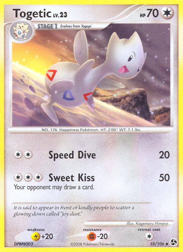 Togetic (55/106) [Diamond & Pearl: Great Encounters] | Exor Games Dartmouth