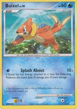 Buizel (1/12) [Diamond & Pearl: Trainer Kit - Manaphy] | Exor Games Dartmouth