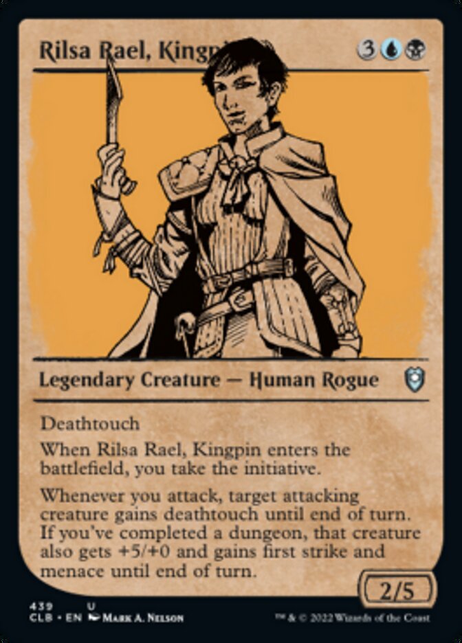 Rilsa Rael, Kingpin (Showcase) [Commander Legends: Battle for Baldur's Gate] | Exor Games Dartmouth
