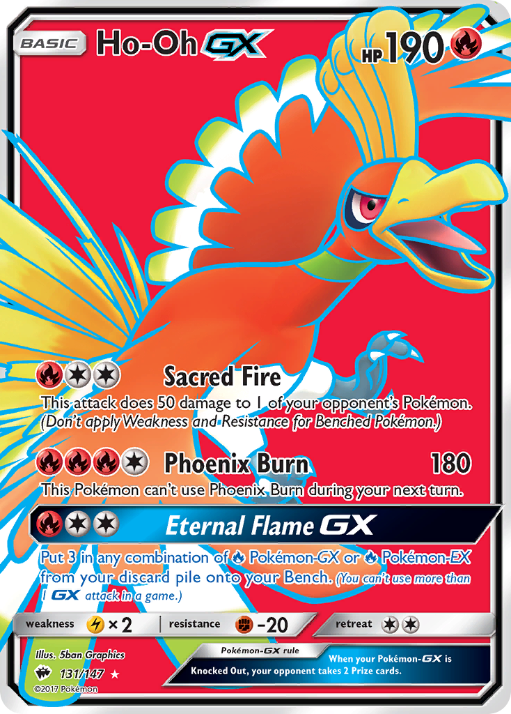 Ho-Oh GX (131/147) [Sun & Moon: Burning Shadows] | Exor Games Dartmouth