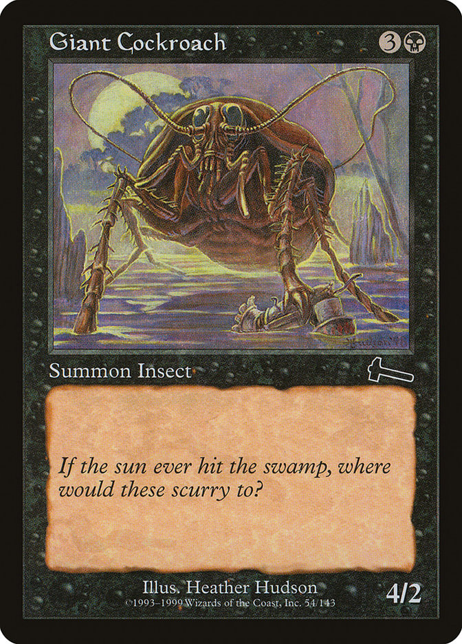 Giant Cockroach [Urza's Legacy] | Exor Games Dartmouth