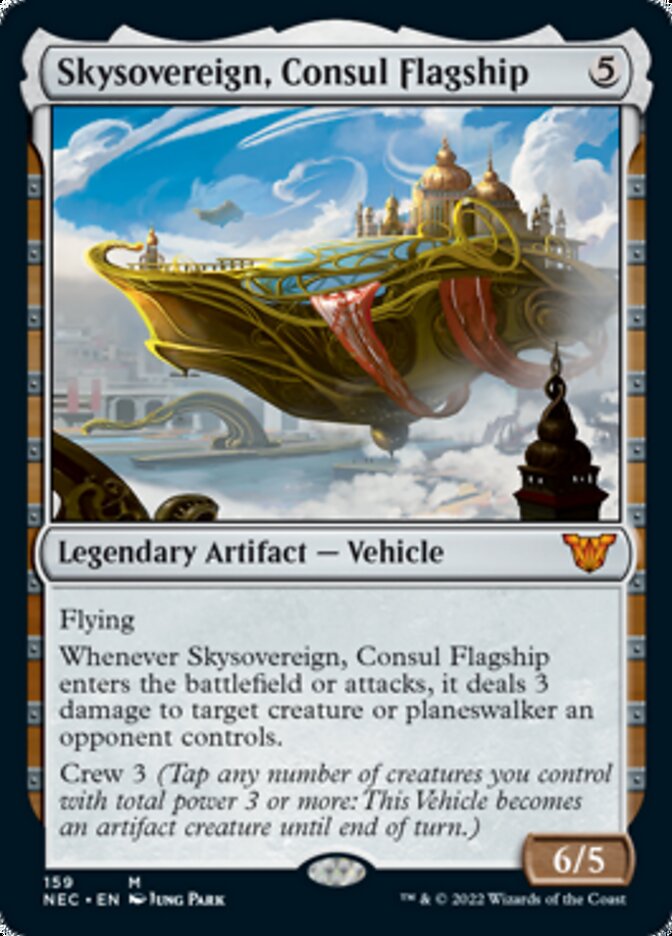 Skysovereign, Consul Flagship [Kamigawa: Neon Dynasty Commander] | Exor Games Dartmouth