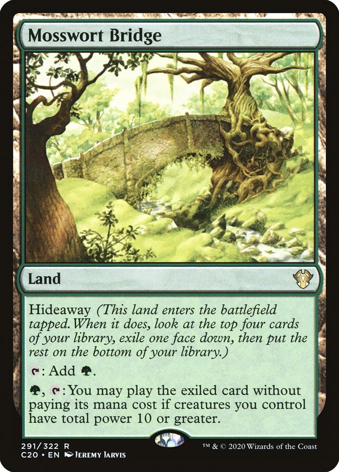 Mosswort Bridge [Commander 2020] | Exor Games Dartmouth