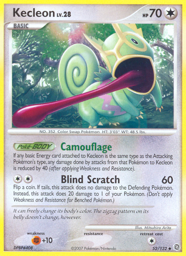 Kecleon (52/132) [Diamond & Pearl: Secret Wonders] | Exor Games Dartmouth