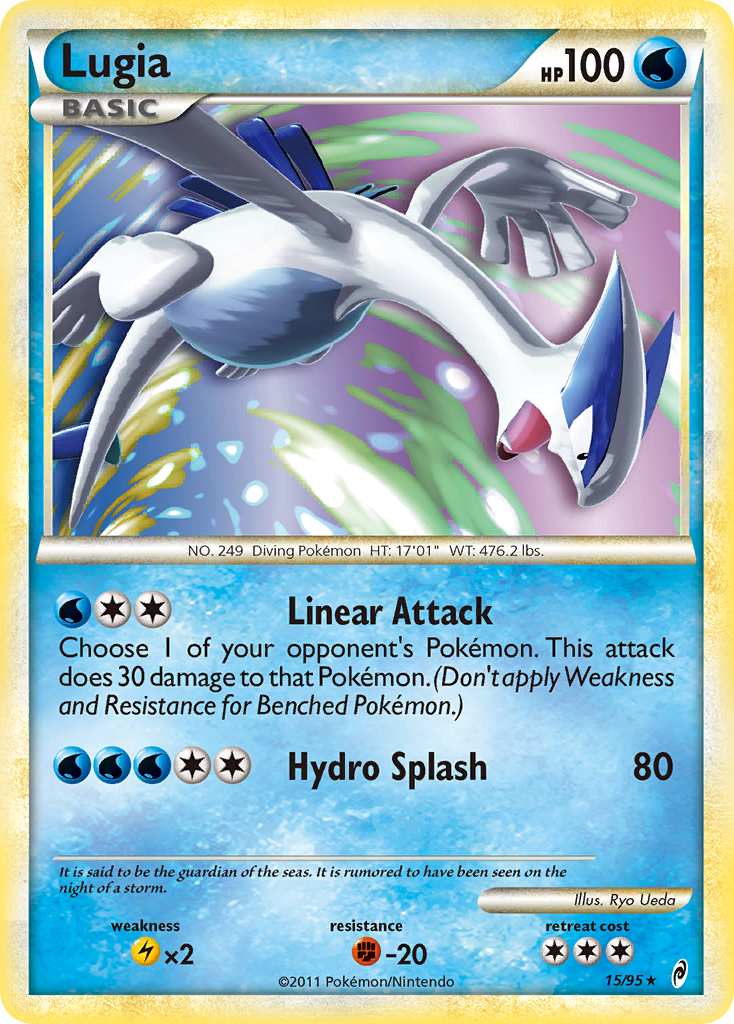 Lugia (15/95) [HeartGold & SoulSilver: Call of Legends] | Exor Games Dartmouth