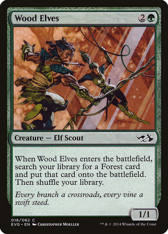 Wood Elves (Elves vs. Goblins) [Duel Decks Anthology] | Exor Games Dartmouth