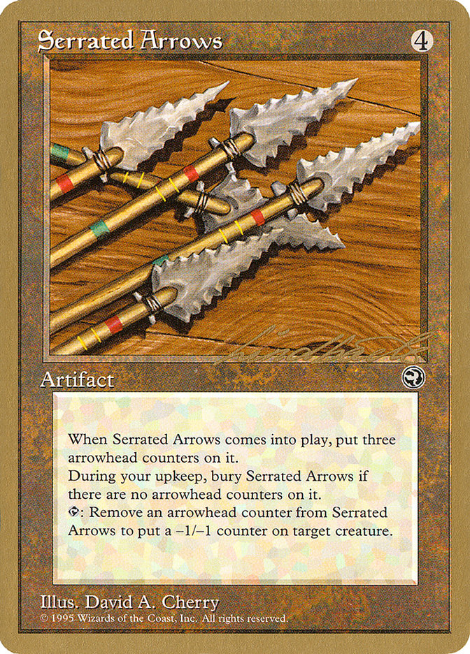 Serrated Arrows (Leon Lindback) [Pro Tour Collector Set] | Exor Games Dartmouth