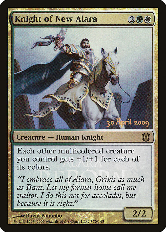 Knight of New Alara (Launch) [Alara Reborn Promos] | Exor Games Dartmouth