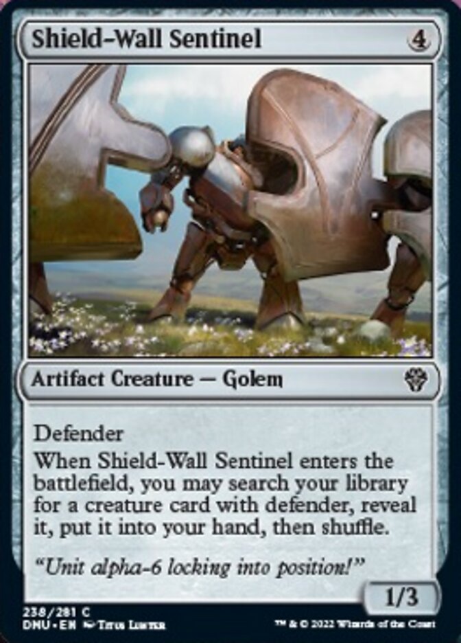 Shield-Wall Sentinel [Dominaria United] | Exor Games Dartmouth