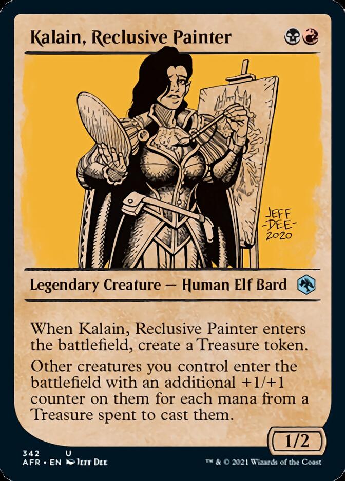 Kalain, Reclusive Painter (Showcase) [Dungeons & Dragons: Adventures in the Forgotten Realms] | Exor Games Dartmouth