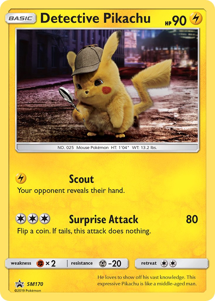 Detective Pikachu (SM170) [Sun & Moon: Black Star Promos] | Exor Games Dartmouth