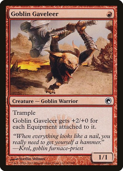 Goblin Gaveleer [Scars of Mirrodin] | Exor Games Dartmouth