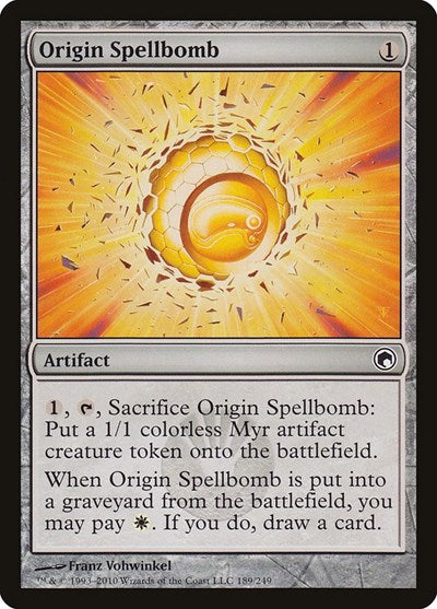 Origin Spellbomb [Scars of Mirrodin] | Exor Games Dartmouth