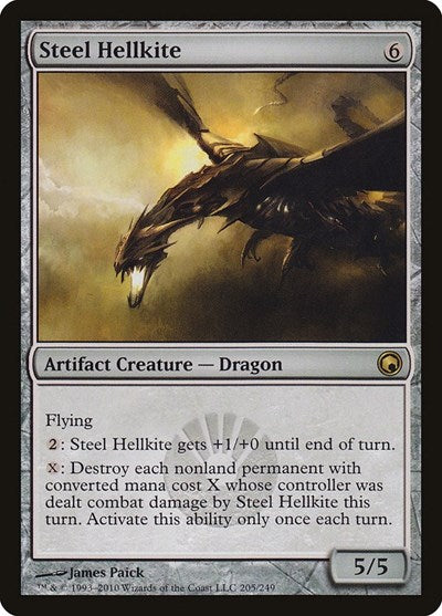 Steel Hellkite [Scars of Mirrodin] | Exor Games Dartmouth