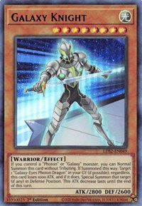 Galaxy Knight (Blue) [LDS2-EN049] Ultra Rare | Exor Games Dartmouth