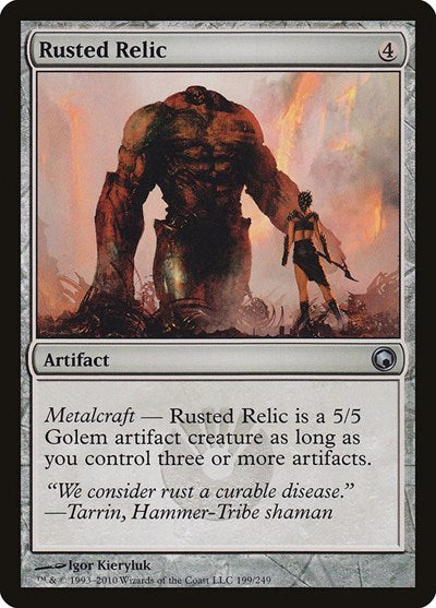 Rusted Relic [Scars of Mirrodin] | Exor Games Dartmouth