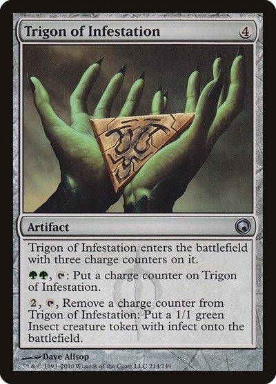 Trigon of Infestation [Scars of Mirrodin] | Exor Games Dartmouth