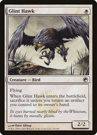 Glint Hawk [Scars of Mirrodin] | Exor Games Dartmouth