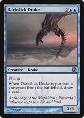 Darkslick Drake [Scars of Mirrodin] | Exor Games Dartmouth