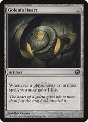 Golem's Heart [Scars of Mirrodin] | Exor Games Dartmouth