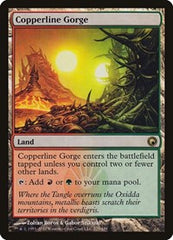 Copperline Gorge [Scars of Mirrodin] | Exor Games Dartmouth