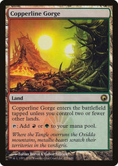 Copperline Gorge [Scars of Mirrodin] | Exor Games Dartmouth