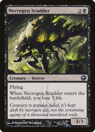 Necrogen Scudder [Scars of Mirrodin] | Exor Games Dartmouth