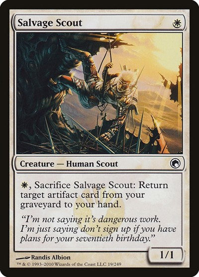 Salvage Scout [Scars of Mirrodin] | Exor Games Dartmouth